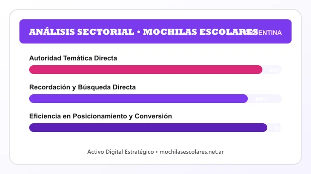 Análisis sectorial y posicionamiento estratégico para Mochilas Escolares